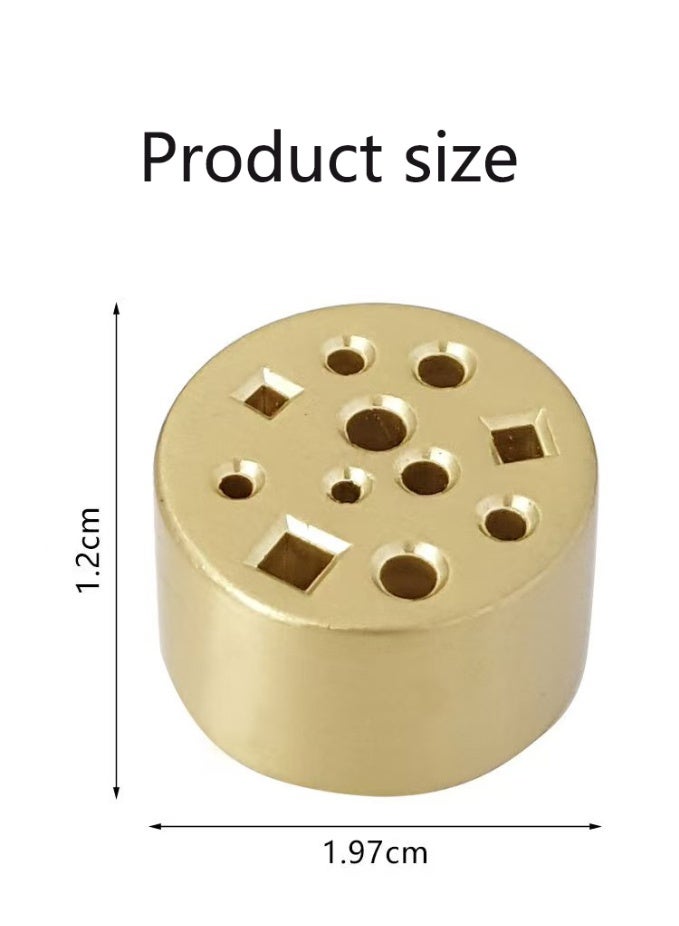 2pcs 11-hole incense burner base and stand, anti-tip design, suitable for home, office, meditation - compatible with incense sticks, incense cones, incense sticks - no electricity required, perfect for altars, tabletops, floor decorations, spiritual practice, ornaments, quality materials, tools, yoga practitioners - Image 2