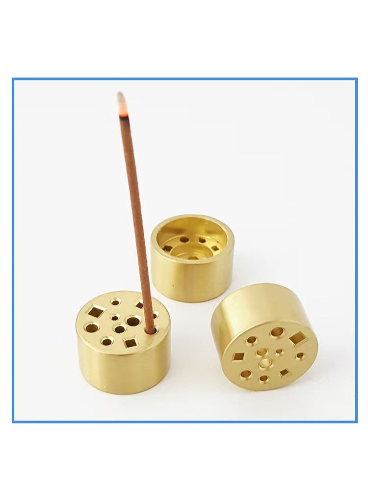 2pcs 11-hole incense burner base and stand, anti-tip design, suitable for home, office, meditation - compatible with incense sticks, incense cones, incense sticks - no electricity required, perfect for altars, tabletops, floor decorations, spiritual practice, ornaments, quality materials, tools, yoga practitioners - Image 3