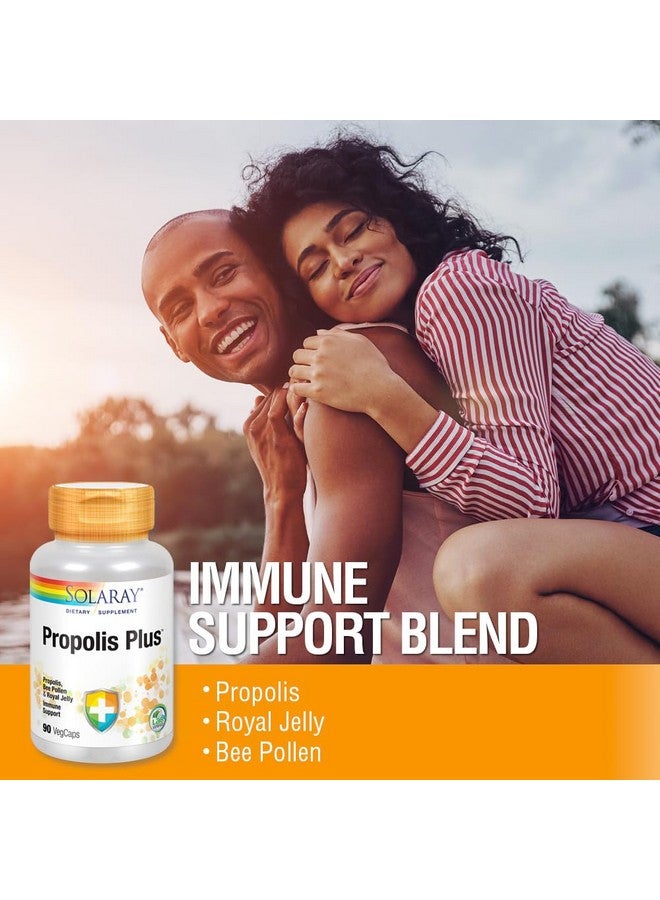 SOLARAY Propolis Plus | Healthy Immune System Support with Propolis, Bee Pollen & Royal Jelly | 90 VegCaps - Image 4