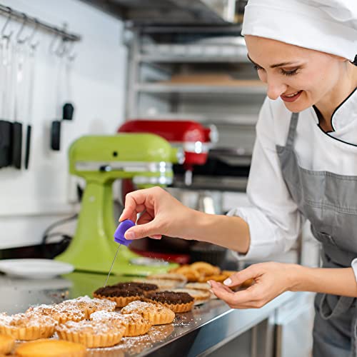 Raiten 4 Cake Tester Stainless Steel Baking Tester with Cover Reusable Metal Mini Cupcake Needle Sticks for Bread Pastry Biscuit Muffin Cookie Baking - Image 4