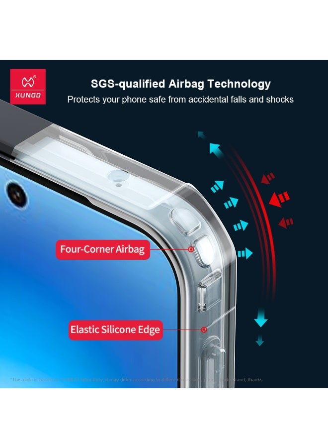 XUNDD for vivo X200 FE Case, Camera Protection, Soft TPU Cover - Image 4