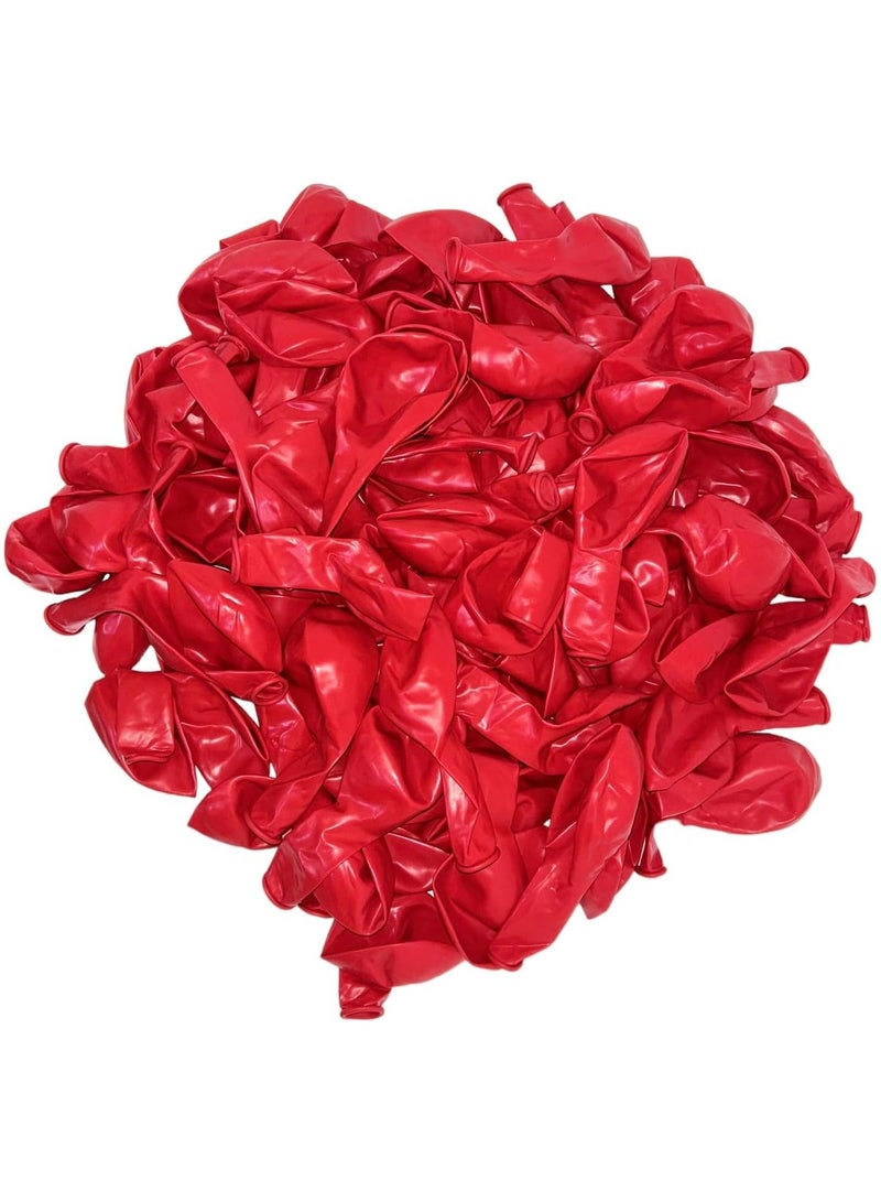 general بالونات حمراء، بالونات لاتكس بجودة هيليوم 12 بوصة، عبوة من 100 قطعة. - Image 2
