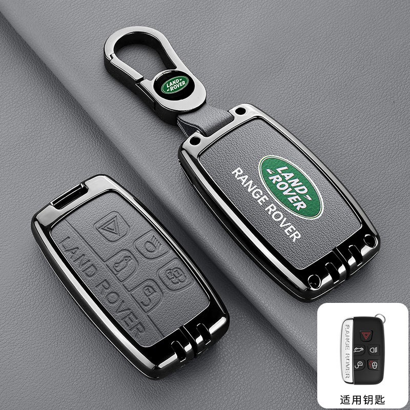 Premium Remote Key Case for Land Rover Range Rover Evoque, Discovery 4/5, Velar - Full Coverage with New Style