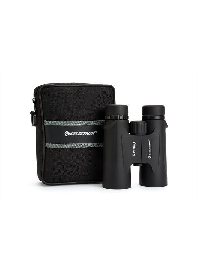 Celestron – Outland X 10x42 Binoculars – Waterproof & Fogproof Binoculars – Full-Size Binoculars for Adults with 10x Magnification – Multi–Coated Optics and BaK–4 Prisms – Protective Rubber Armoring  - Image 5