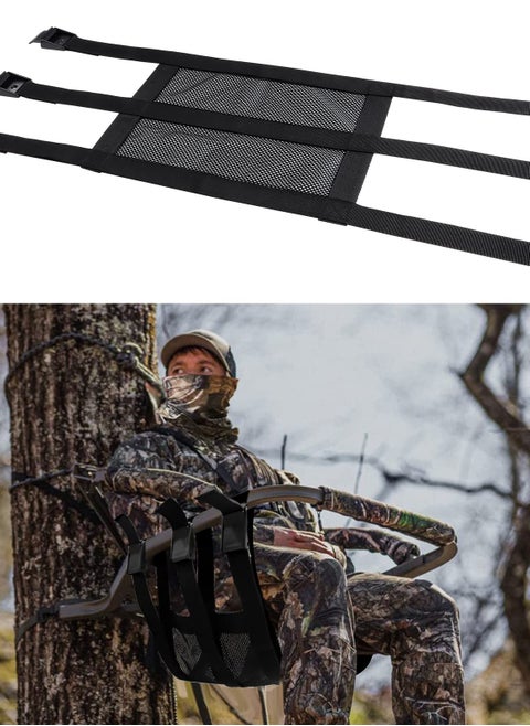 Universal Tree Stand Seat Replacement, 16 X 12 Inches, Adjustable, Deer Stand Accessories for Hunting, Easy Install And Remove