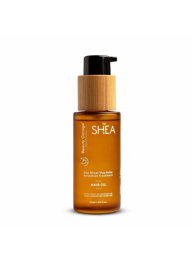 Beauty Garage Pure African Shea Butter Retention Treatment Hair Oil 50Ml  - Image 1