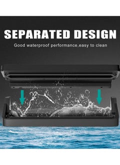 Generic Vacuum Food Sealer,Food Vacuum Machine for Food Saver, Dry & Moist Sealer Machine with Air Sealing System, Automatic Food Sealer with 10 Vacuum Seal Bags & 1 Air Suction Hose  - Image 5