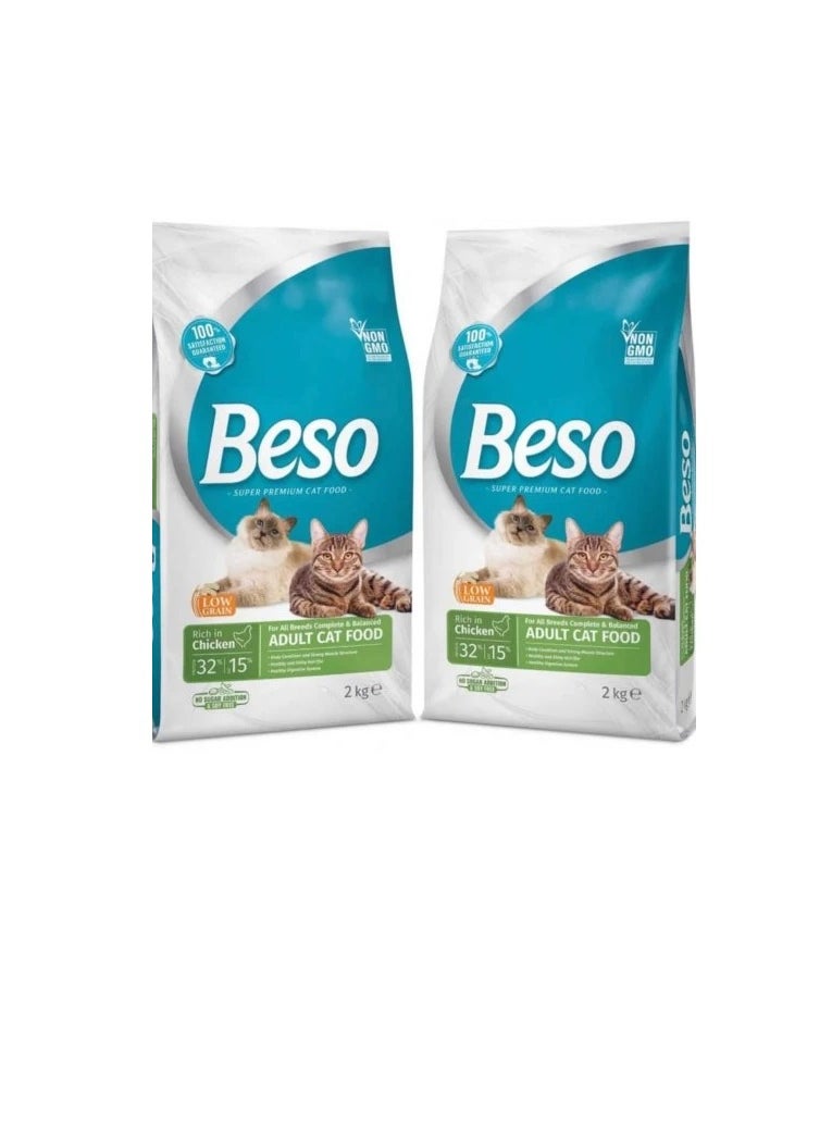 Beso Biso Adult cat food 2 kg 