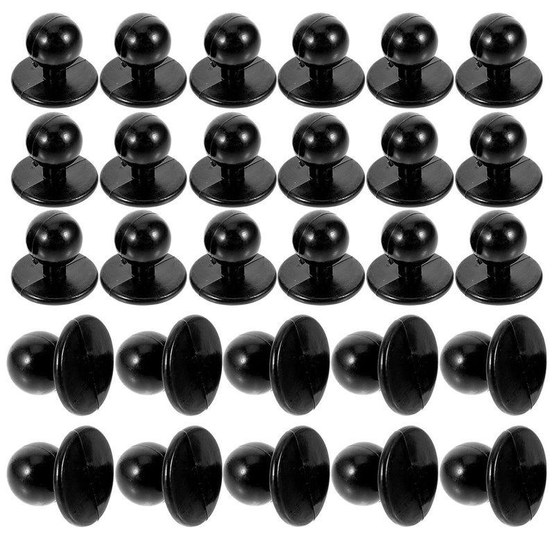 50pcs Buttons Chef Coat Sewing Kit Uniform Replacement Buttons for Professional Chef Suits Jackets DIY Tailoring Repairs - Image 5