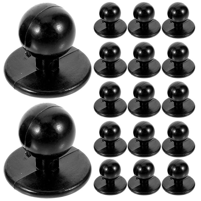 50pcs Buttons Chef Coat Sewing Kit Uniform Replacement Buttons for Professional Chef Suits Jackets DIY Tailoring Repairs - Image 1