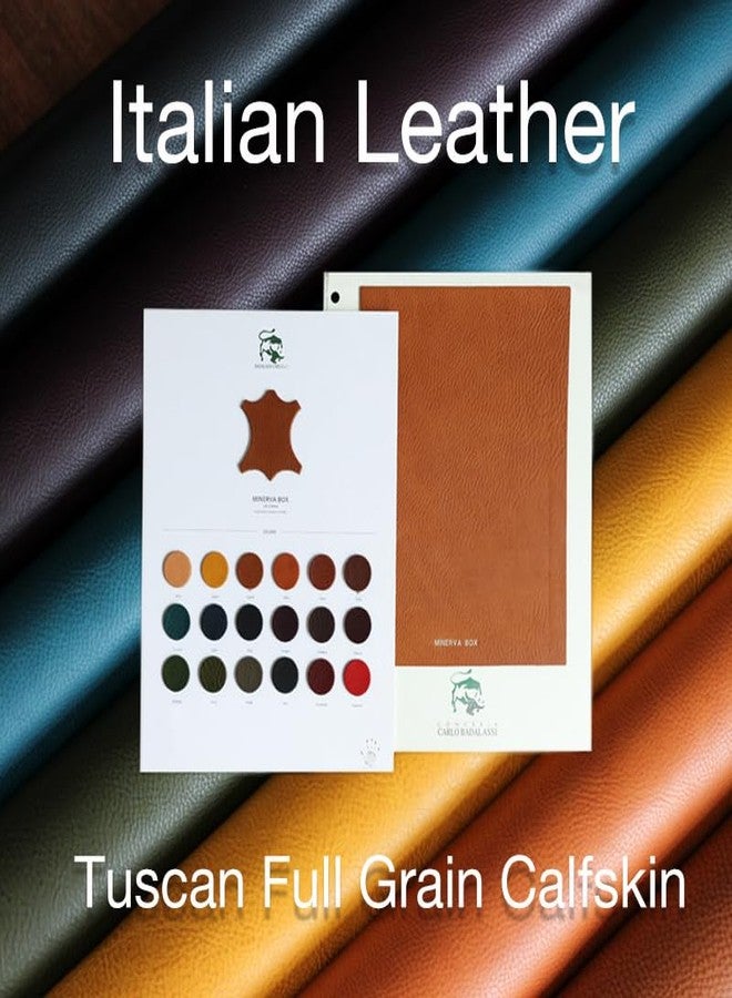 Getalia Italian leather Watch Band Tuscany Natural Vegetable-Tanned Full Grain Genuine Leather, Skin-Safe, Quick Release Replacement Watch Straps for Men and Women Thick Soft (Cognac：Width-20mm) - Image 2