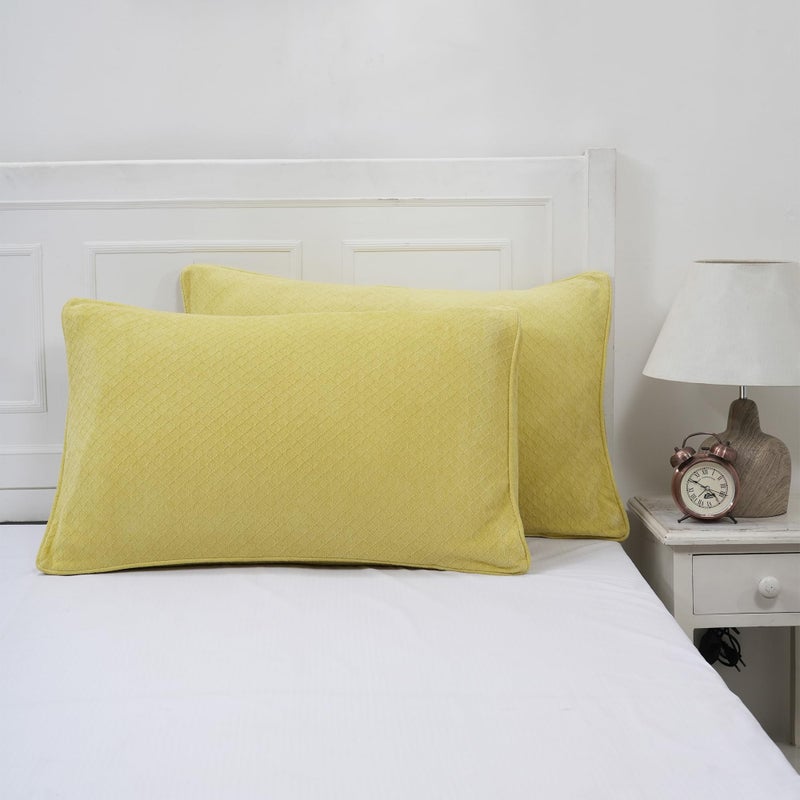 maspar Soft & Stylish Cotton 2 Pillow Sham/Cover Set for a Cozy Bedroom & Decor- 50X75 CM - Image 4