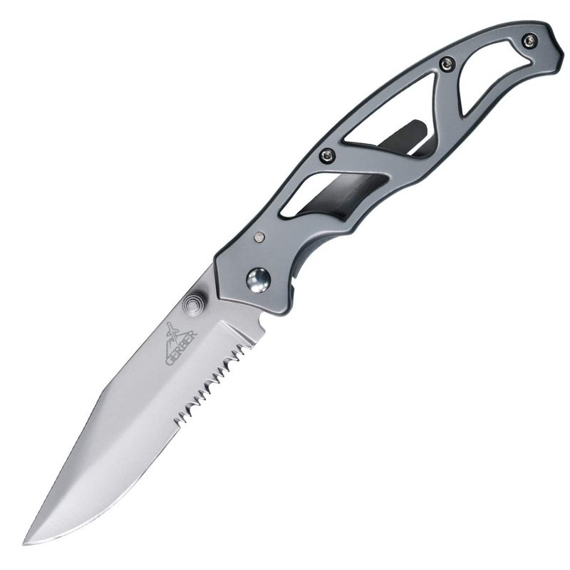 Gerber Gear Paraframe EDC Folding Pocket Knife with Safety Lock for Everyday Carry, Gifts for Men - Image 1