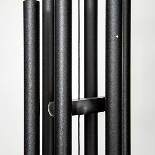 Corinthian Bells by Wind River - 30 inch Black Wind Chime for Patio, Backyard, Garden, and Outdoor Decor (Aluminum Chime) Made in The USA - Image 4