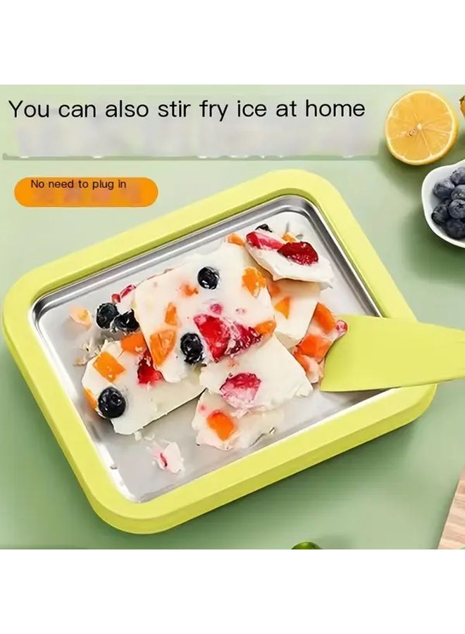 304 Stainless Steel Homemade Ice Cream Maker Portable No Electricity Needed 3 Quart Capacity Durable Easy To Clean Perfect For Summer Home Use Pink - Image 5