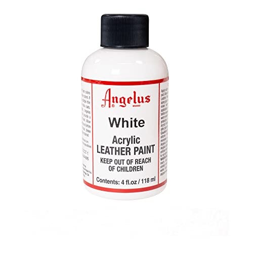 Angelus Acrylic Paints 4oz White - Image 2