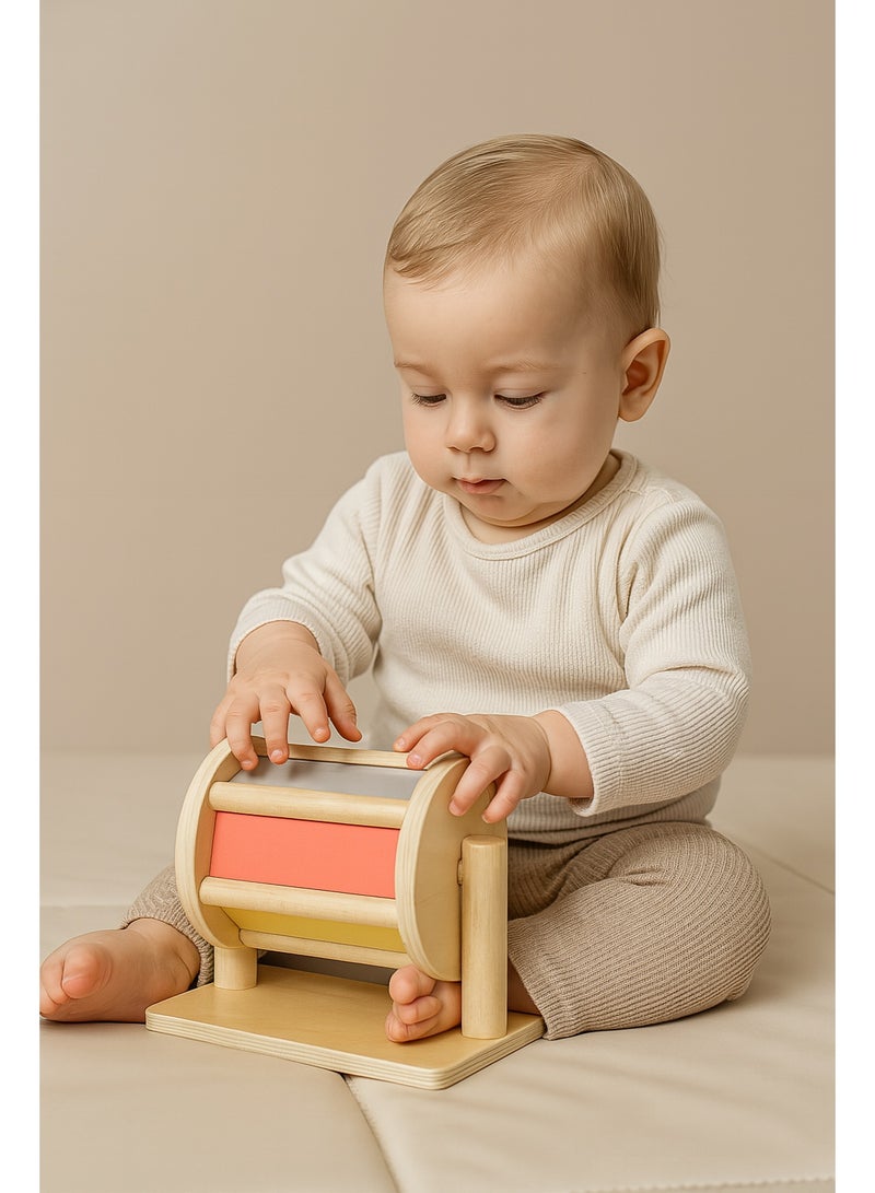 بيكا بلوم بيبي مونتيسوري سبيننغ درم | توي قوس قزح التعليمي لعمر البطن والتطور المبكر (من 3 إلى 18 شهرًا) - Image 1