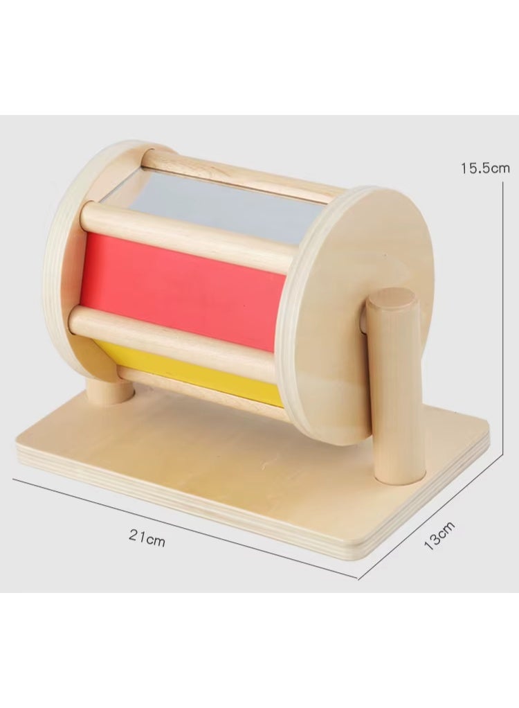 بيكا بلوم بيبي مونتيسوري سبيننغ درم | توي قوس قزح التعليمي لعمر البطن والتطور المبكر (من 3 إلى 18 شهرًا) - Image 4