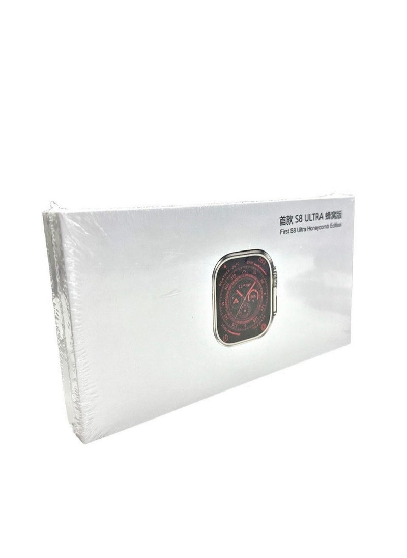 S8 Ultra - S8 ULTRA Smart Watch Series 8 Full Screen Wireless Charging Function Built In 4G SIM Card Internet Connection And Phone Calls Supports Many Mobile Applications Compatible With Android And IOS System - Image 1