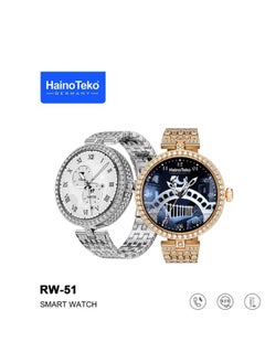 Haino Teko Haino Teko Germany RW51 Ladies Smart Watch With Round Shape AMOLED Display and Wireless Charger, water and dust resist, android and ios  - Image 4