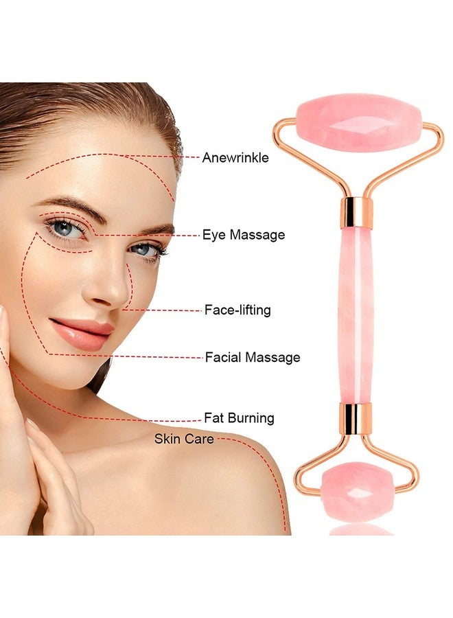 Techpro Gua Sha Facial Tool, Natural Jade Stone Guasha Board for SPA Acupuncture Therapy Trigger Point Treatment, Gua Sha Scraping Massage Tool, Face Roller and Manual Massage Stone for Skin care - Image 2