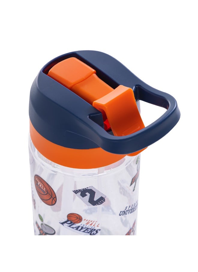 Eazy Kids Eazy Kids -Basket Ball Tritan Water Bottle W/ Spray 750ml - Blue  - Image 5