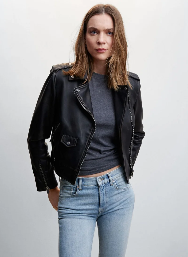 MANGO High Waist Jeans