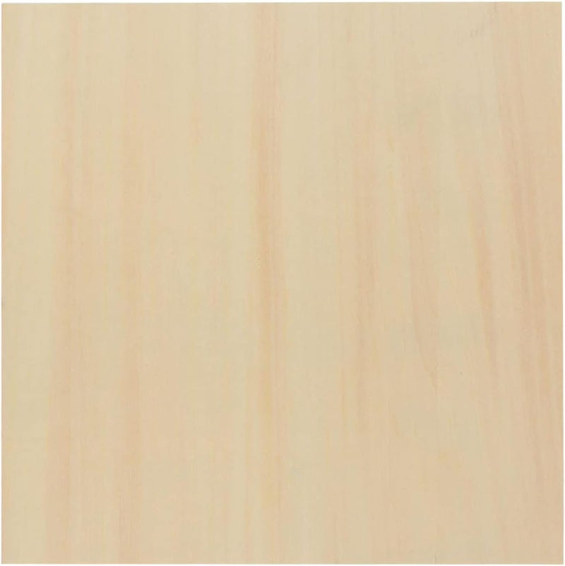 MIVIDE 10 Pack Basswood Sheets 3mm 10 x 10 x 1/8 Inch Plywood Board, Thin Natural Unfinished Wood for DIY Crafts Painting, Hobby, Model Making, Wood Burning and Laser Projects - Image 4