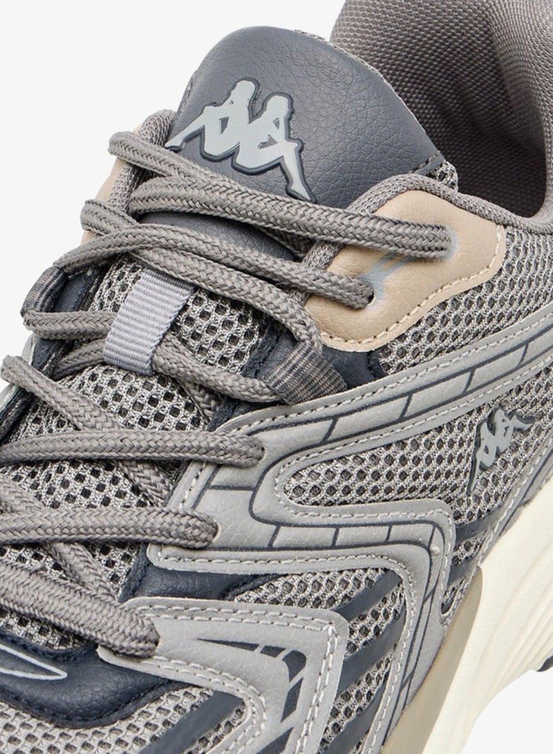 كابا حذاء رياضي نسائي برباط وتفاصيل متباينة - Image 4