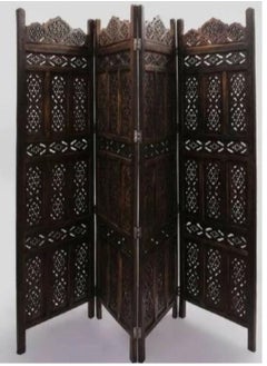 Wooden Twist Wooden Twist Partition Screen Room Divider  - Image 1