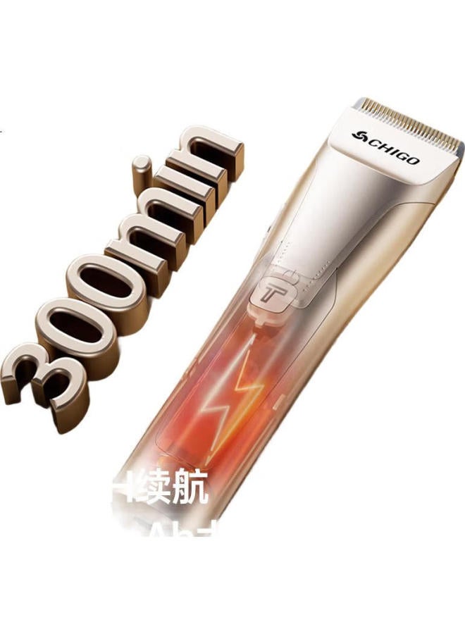 Chigo Professional Electric Hair Clipper Electric Push Scissors Electric Pusher Hair Salon Barber Special High-End Professional Hair Pusher Household Adult Baby Child Haircut Hair Clipper F2101 - Image 3