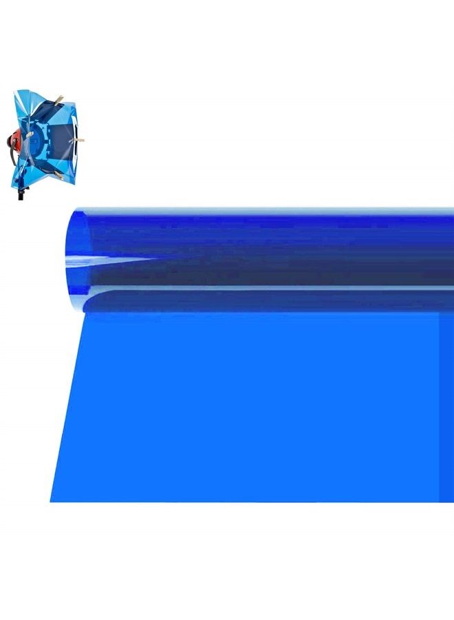 Selens 15.8X19.7inch/40X50cm Gels Color Filter Paper Correction Gel Lighting Filter for Photo Studio Light Red Head Light Strobe Flashlight Blue - Image 1