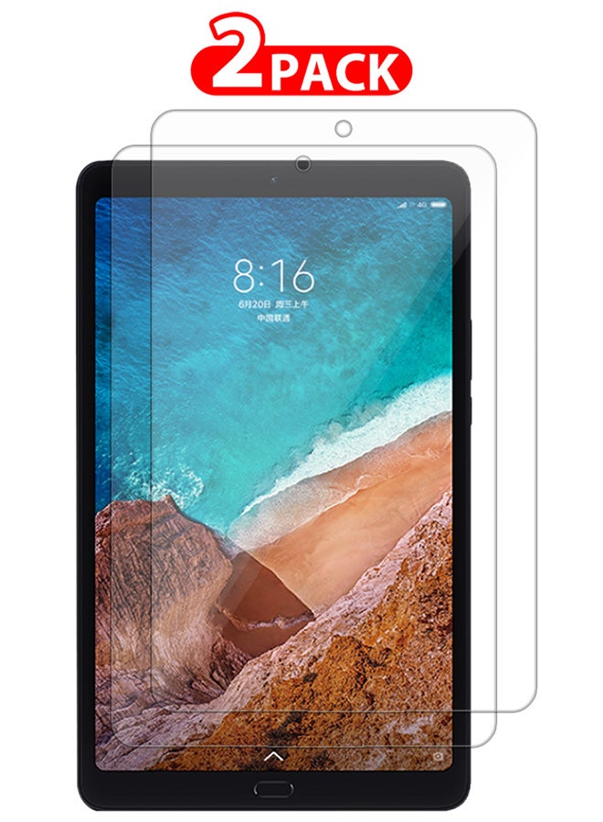 CATANES 2 Packs For Xiaomi Mi Pad 4 Plus Tablet Screen Protector Anti-Glare 9H Hardness Tempered Glass Scratch Resistant HD Display Screen Protector - Image 1