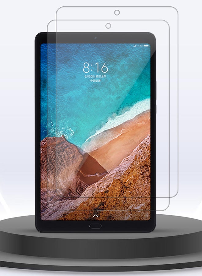 CATANES 2 Packs For Xiaomi Mi Pad 4 Plus Tablet Screen Protector Anti-Glare 9H Hardness Tempered Glass Scratch Resistant HD Display Screen Protector - Image 3