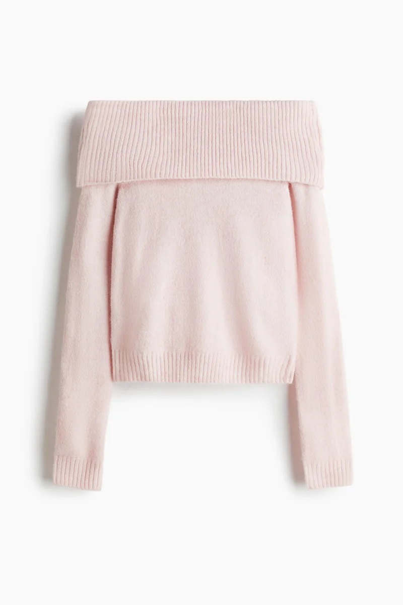 H&M Off-the-shoulder jumper