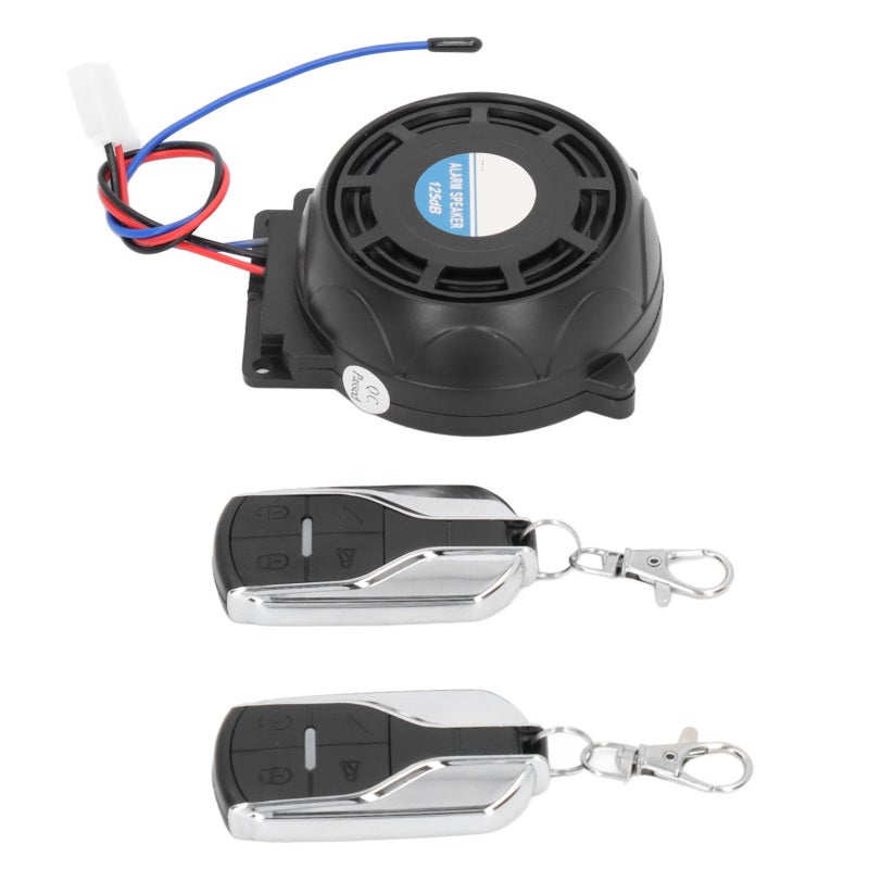 Motorcycle Security Alarm 12V Waterproof - 150M Long Control Range Anti Theft System for Universal Motorbikes, Scooters, Offroad Vehicles - Image 1