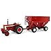 ERTL 132 IH Farmall 806 Tractor with Gravity Wagon 44435 - Image 2