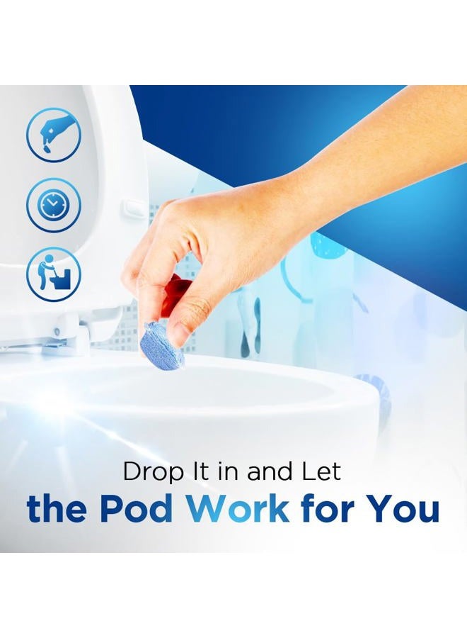 fuller brush Toilet Pods - Easy to Use - Just Drop It in - Toilet Cleaner Refresher - No Squirting, Fussing Or Messing with Chemical Liquids - for Home & Commercial Use - 24 Pods - Image 2