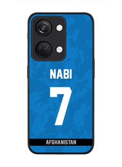 Cover for ONEPLUS NORD 3 5G / OnePlus Ace 2V Case, Rugged Black Slim fit Protective Phone Cases - Player Name - Mohammad Nabi, Jersey Number- 7