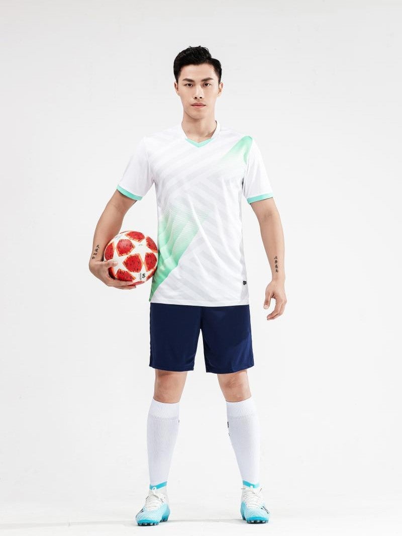 New Football Uniforms Short-Sleeved Personalized Team Uniforms Men'S And Women'S Jerseys Sportswear Adult And Children'S Training Uniforms - Image 4