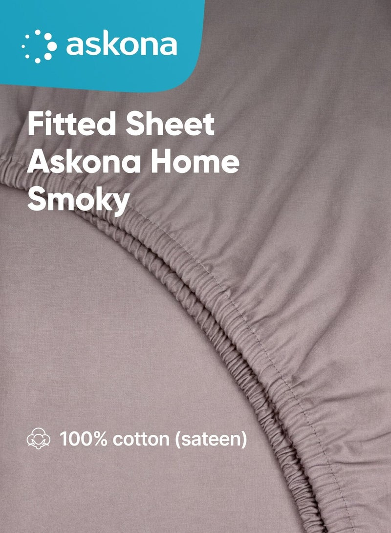 Askona Fitted Sheet 180x200 Askona Home Smoky - Image 1