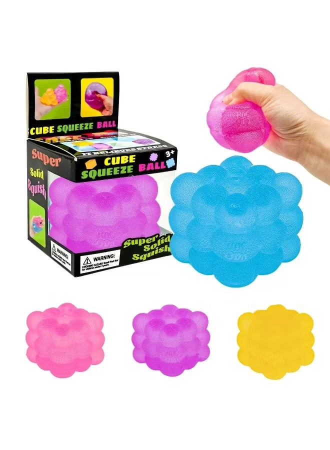 Schylling NeeDoh Nice Cube -Sensory Squeeze Toy with Super Solid Squish - Image 4