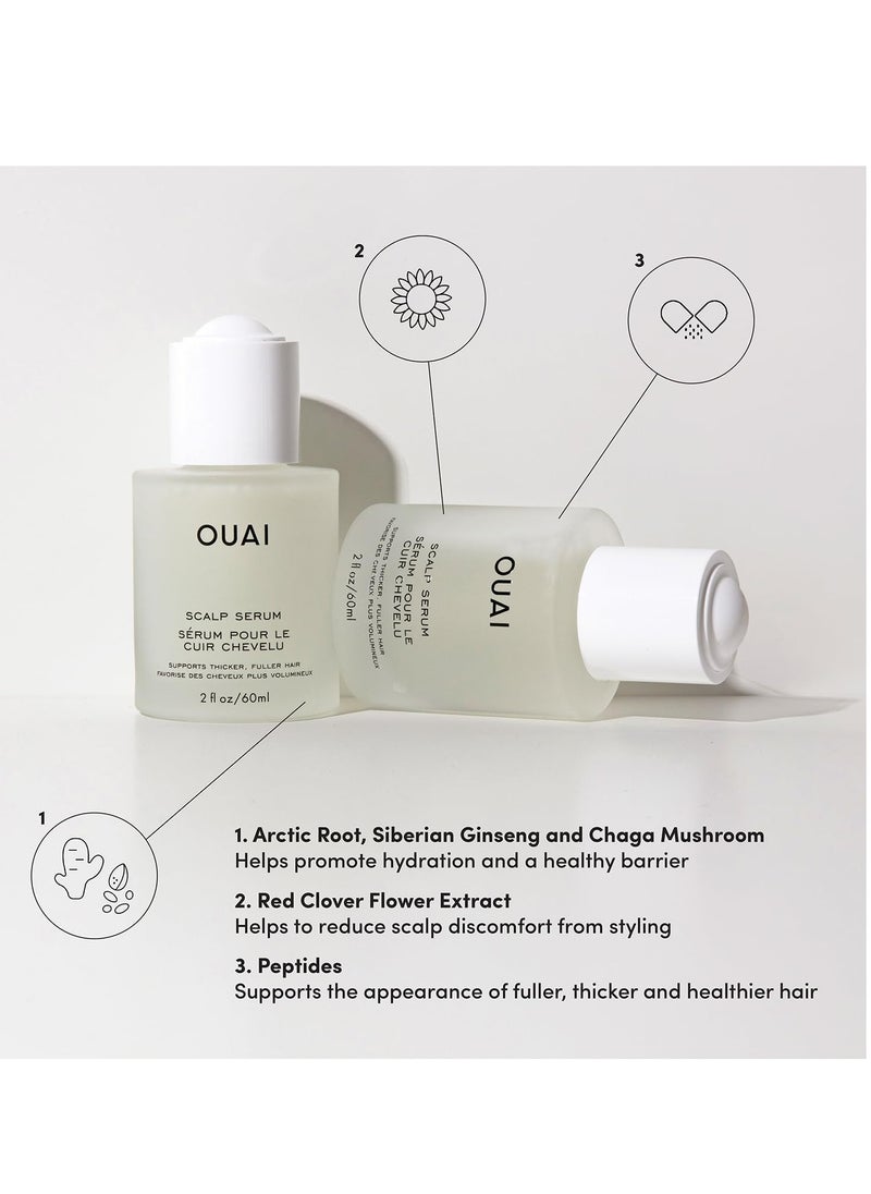 Ouai - OUAI Scalp Serum for Thicker and Healthier Looking Hair, Balancing, Hydrating Formula for Fuller Looking Hair, 2 Fl Oz - Image 1