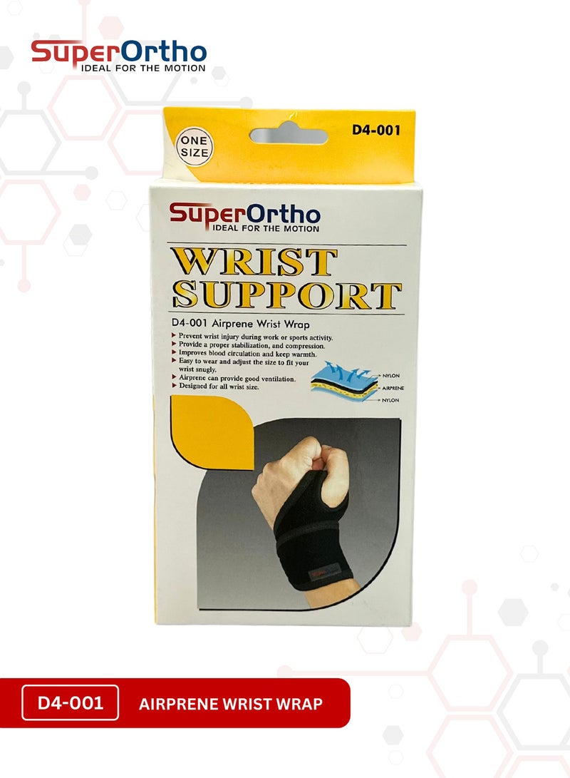 SuperOrtho Airprene Wrist Wrap (D4-001) - Image 3