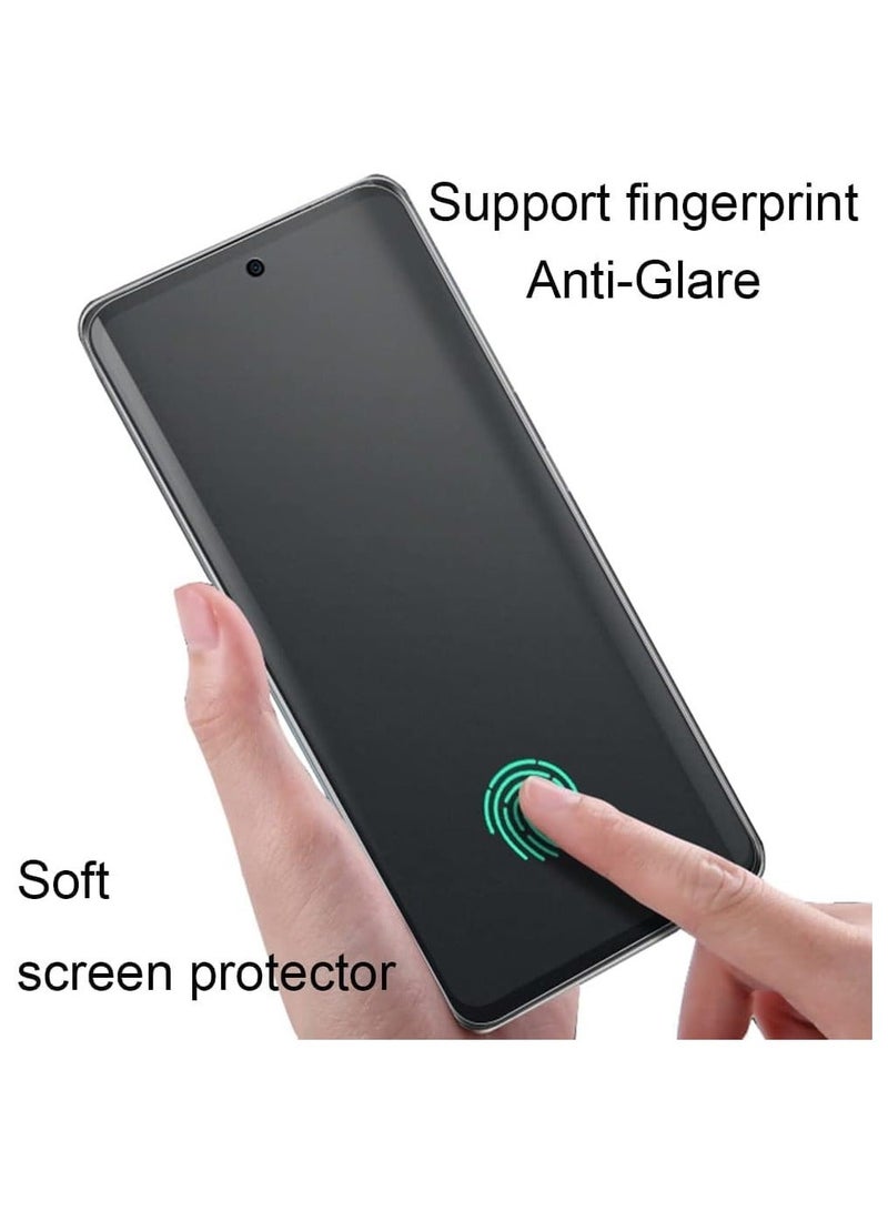 Matte Screen Protector Designed for Galaxy S24 Ultra Protector, Soft Film No Bubbles Anti-Scratch Anti-Fingerprint - Image 3