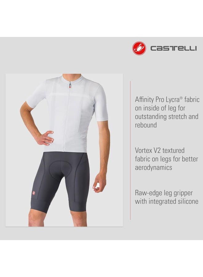 Castelli Men's Competizione 2 Bibshort, All-Condition Seat Pad for Road Cycling, Gravel Biking & Top-Level Racing, Dark Gray, XXL - Image 2