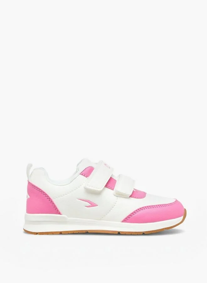 داش Girls Hook and Loop Ankle Sneakers