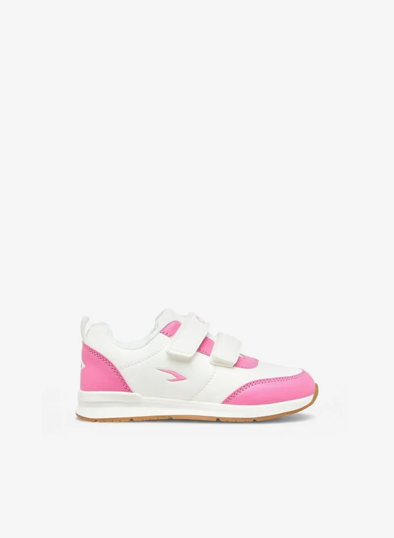داش Girls Hook and Loop Ankle Sneakers