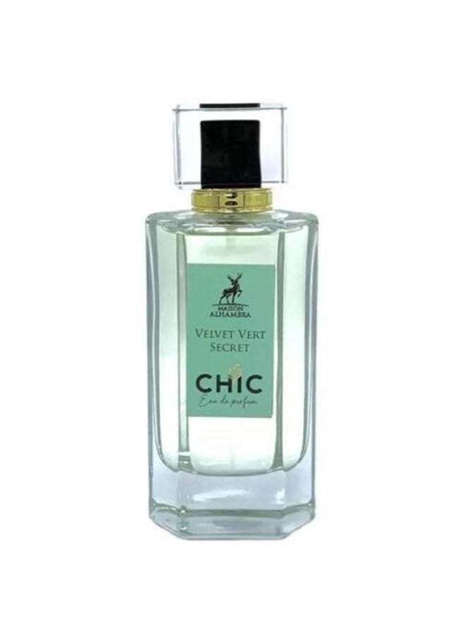 MAISON ALHAMBRA Chic Velvet Vert Secret EDP For Women 100ml - Image 2