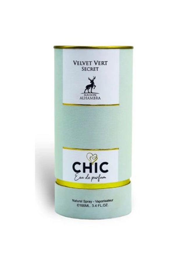 MAISON ALHAMBRA Chic Velvet Vert Secret EDP For Women 100ml - Image 3